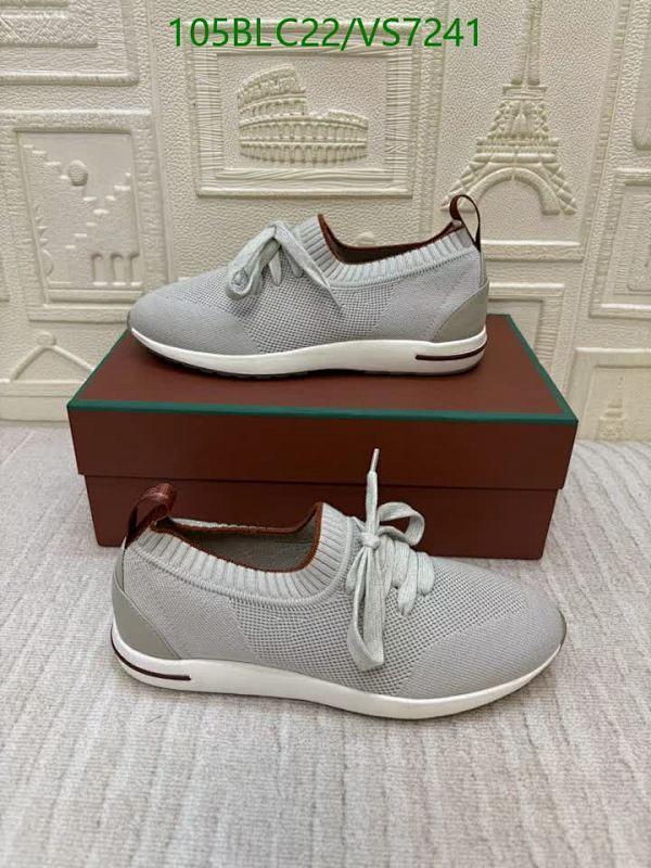 Loro Piana Women's Knitted Walk Sneakers - Comfortable & Stylish Athletic Shoes