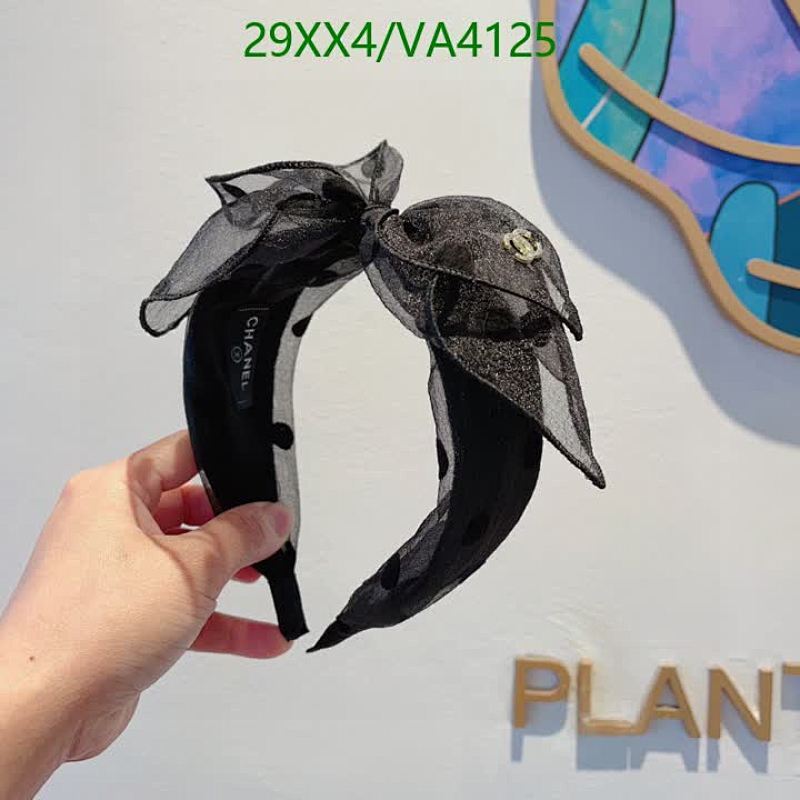 Chanel Black Polka Dot Headband with Bow - Elegant Hair Accessory for Women