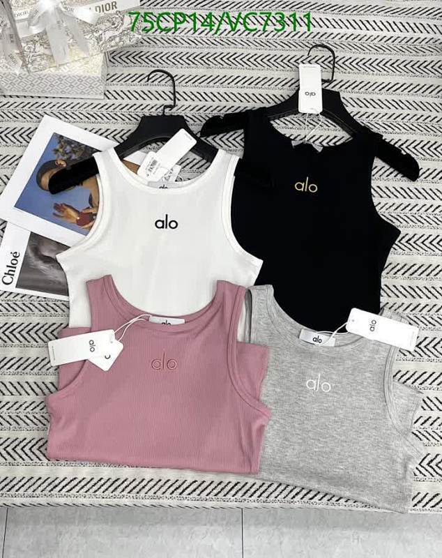 Alo Yoga Women's Ribbed Cotton Tank Top - Essential Activewear & Casual Comfort