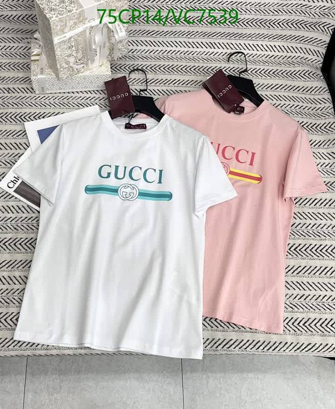 Gucci Cotton Short Sleeve T-Shirt for Women - Classic Logo Design