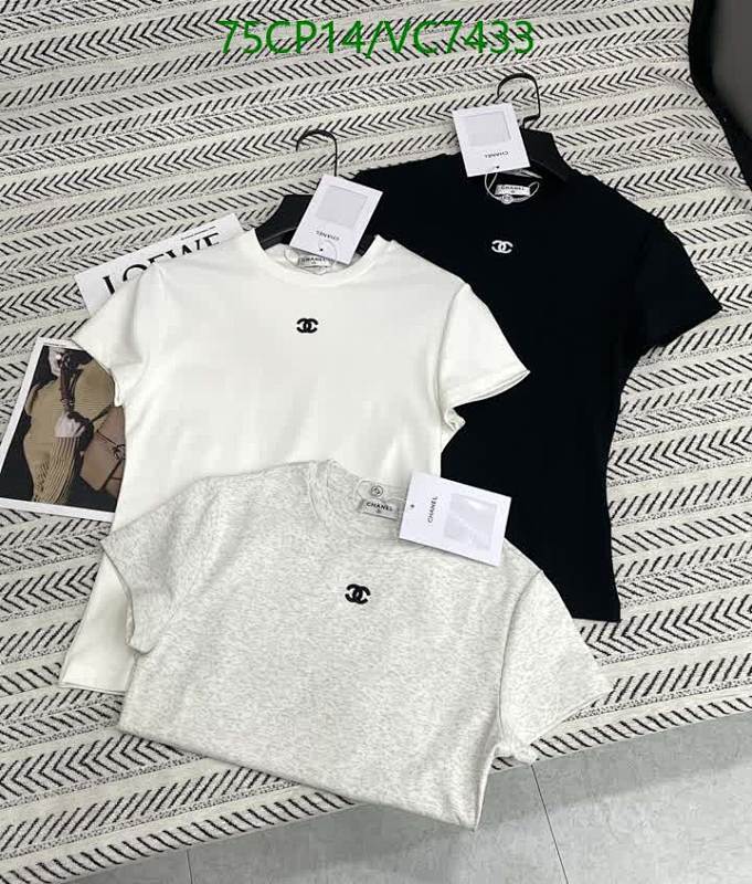 Chanel Classic Cotton Crew Neck T-Shirts for Women - Soft & Stylish Everyday Wear 36 Chanel Classic Cotton Crew Neck T-Shirts for Women - Soft & Stylish Everyday Wear