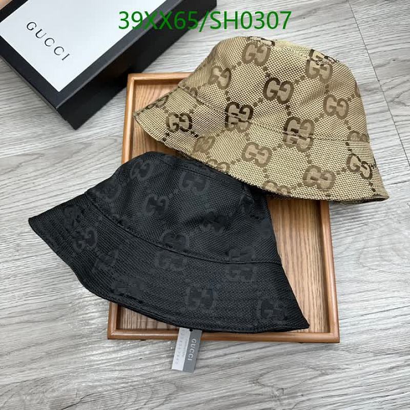 Gucci Reversible GG Canvas Bucket Hat - Iconic Style for All Seasons