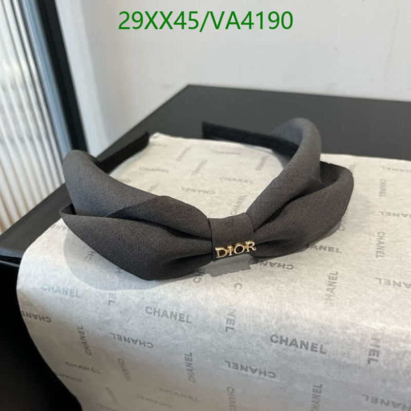 Dior Elegant Bow Headband - Chic Hair Accessory for Women