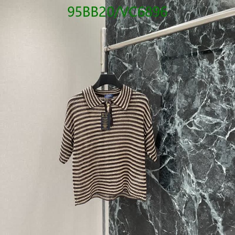 Ralph Lauren Women's Knitted Striped Polo Shirt - Short Sleeve Casual Top