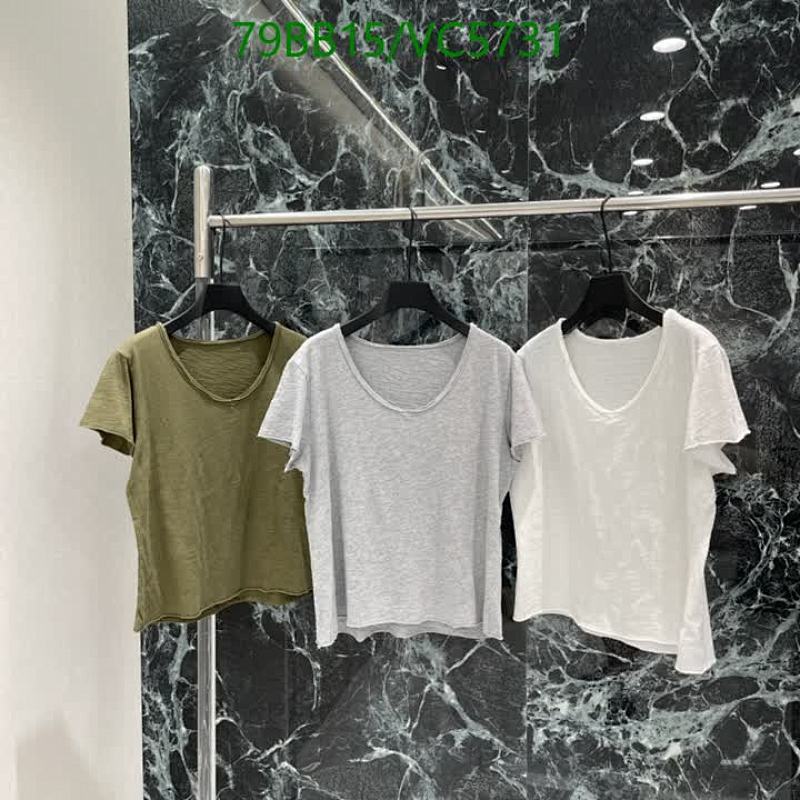 American Vintage Women's Cotton Scoop Neck Short Sleeve T-Shirt