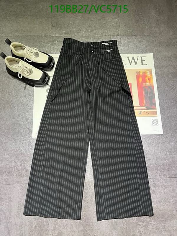 Alexander Wang Women's Pinstripe Wide-Leg Trousers - Elegant & Modern Fit