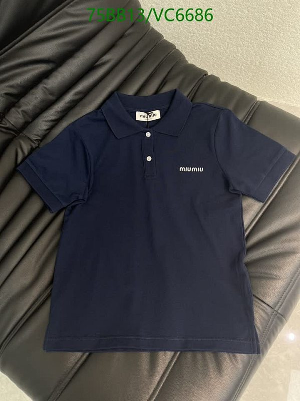 Miu Miu Women's Classic Short Sleeve Polo Shirt - VC6686