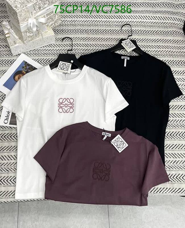 Loewe Anagram Embroidered Cotton T-Shirt for Men & Women - VC7586 8 Loewe Anagram Embroidered Cotton T-Shirt for Men & Women - VC7586