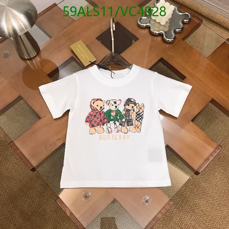 Burberry Kids' Bear Graphic Cotton T-Shirt - Comfortable & Stylish Everyday Wear