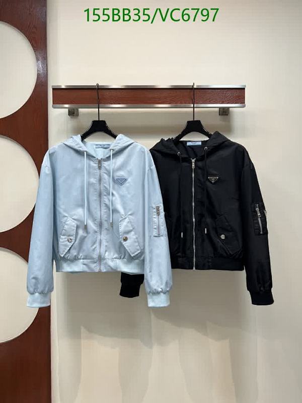 Prada Hooded Bomber Jacket for Women - Stylish & Comfortable Outerwear