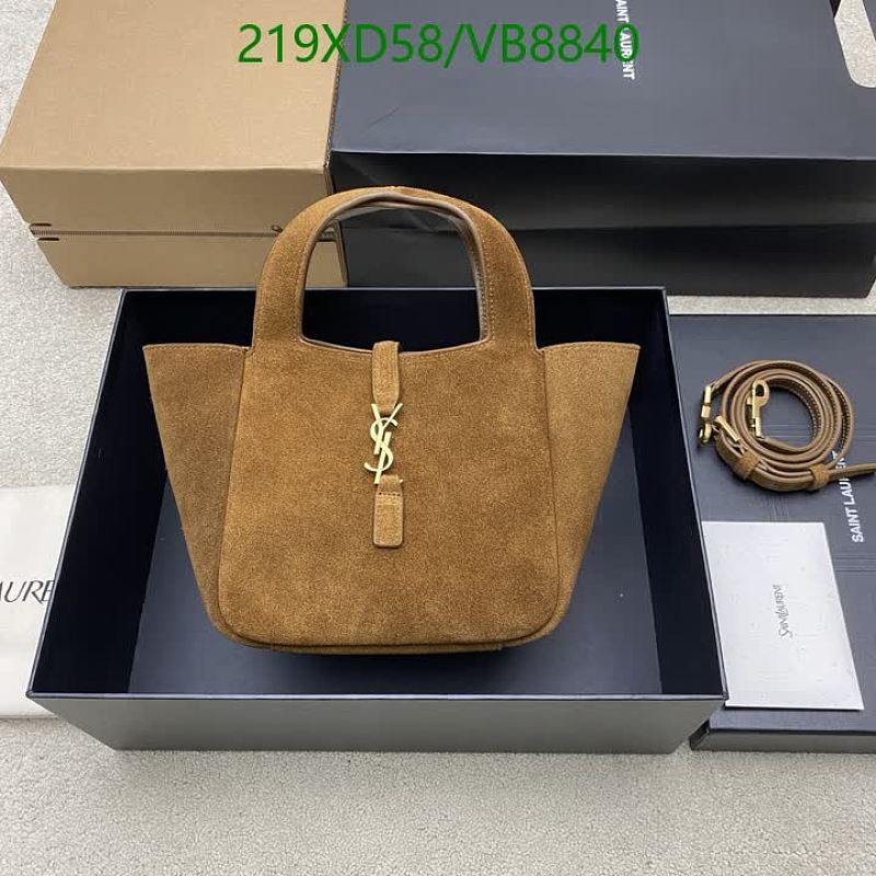 Yves Saint Laurent Suede Leather Tote Bag - Chic and Versatile