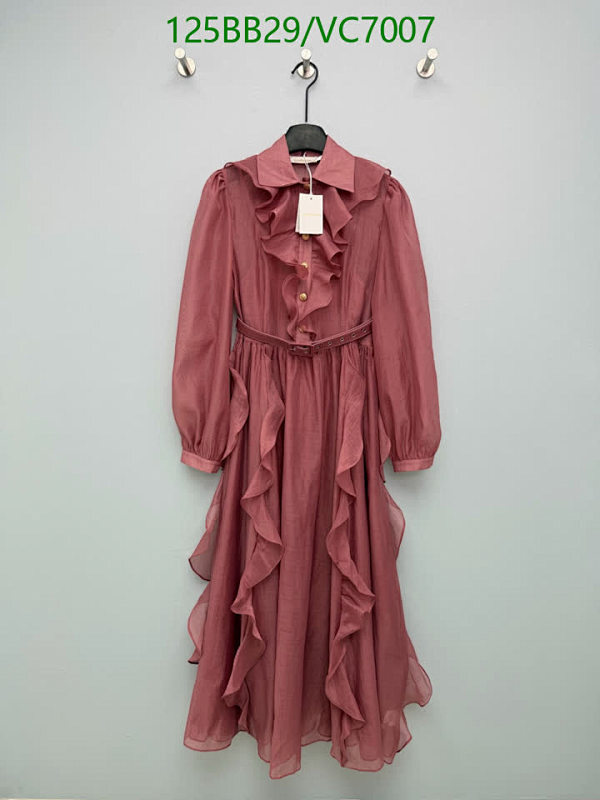 Zimmermann Ruffled Maxi Dress for Women - Elegant Long Sleeve Design