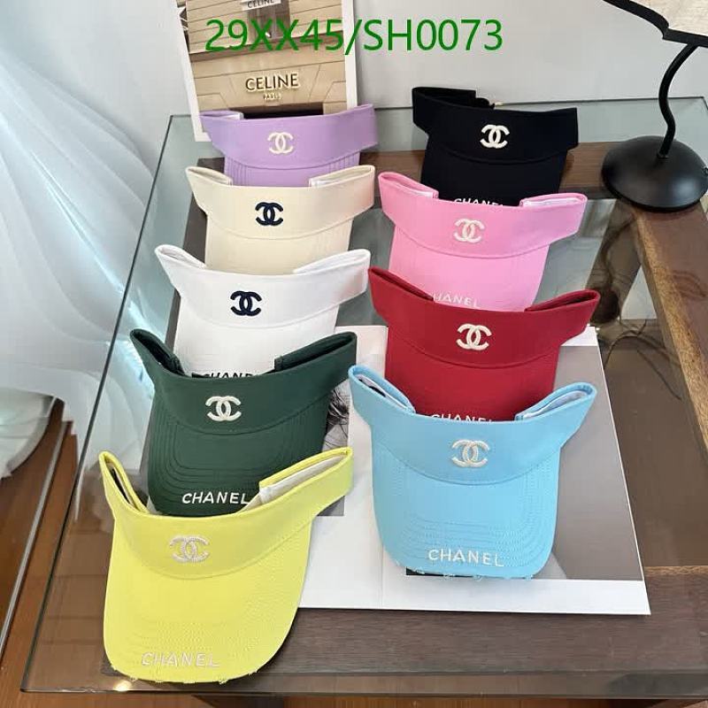 Chanel Visor Cap for Women - Stylish Sun Protection for Outdoor Activities