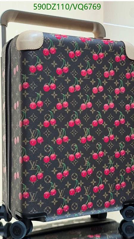 Louis Vuitton Monogram Cherry Horizon 55 Trolley Case - 20-Inch Carry-On Luggage
