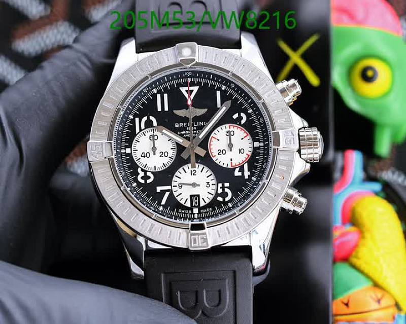 Breitling Chronomat 43mm Quartz Movement Cowhide Strap Men's Watch