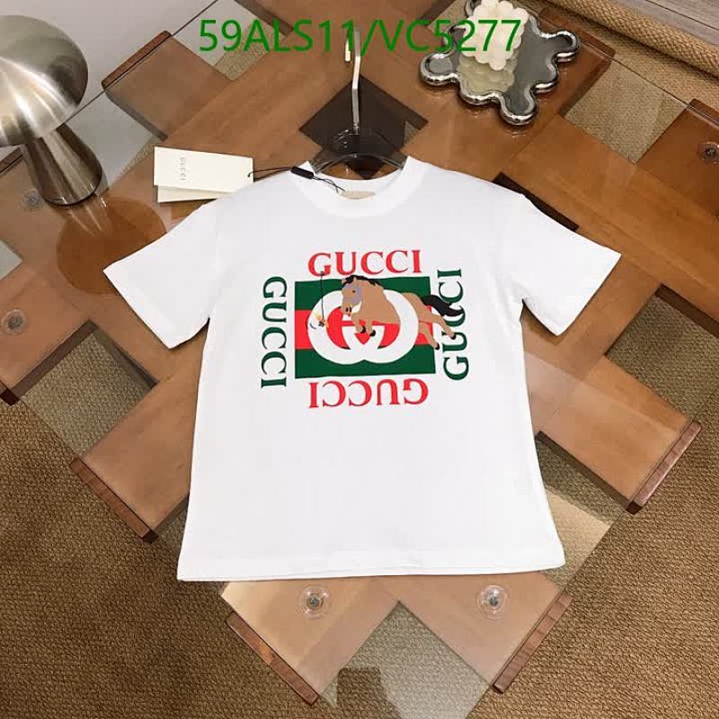Gucci Kids' Cotton T-Shirt with Horse & Logo Print - Comfortable & Stylish