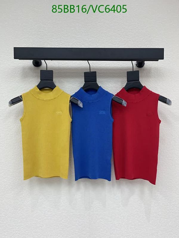 Loewe Knitted Sleeveless Mock Neck Top - Stylish & Comfortable for Women