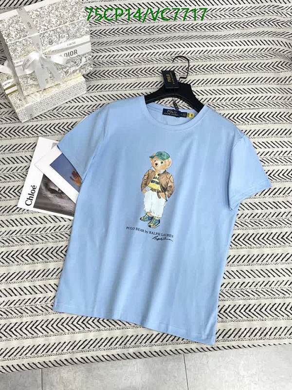 Ralph Lauren Polo Bear Cotton T-Shirt - Classic Crew Neck Short Sleeve Top