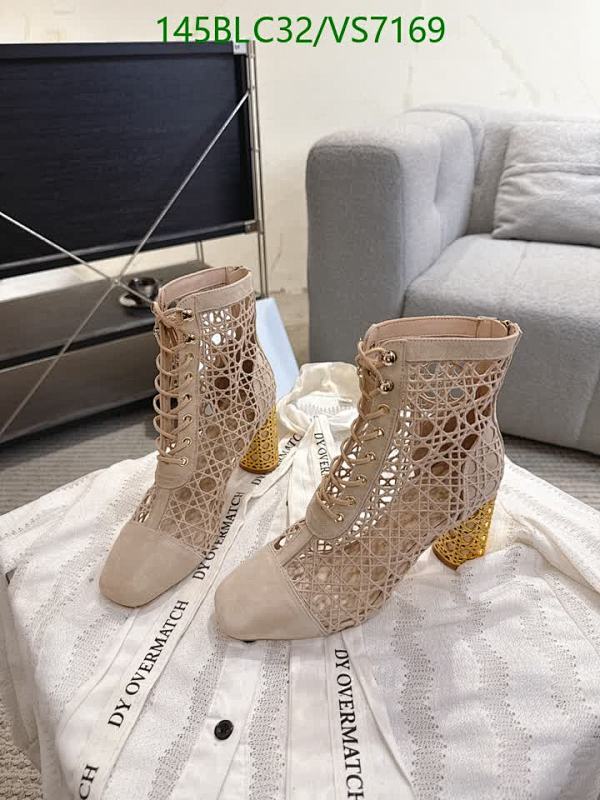 Dior D-Fence Ankle Boots Beige Mesh & Suede Lace-Up Heels 8CM