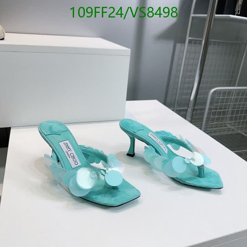 Jimmy Choo Women's Teal Suede Thong Heeled Sandals