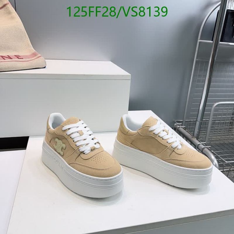 Celinee Women's Suede Platform Sneakers - Beige Casual Fashion Shoes