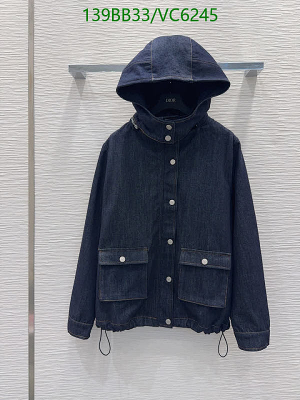 Dior Women's Denim Hooded Jacket - Stylish & Versatile Outerwear