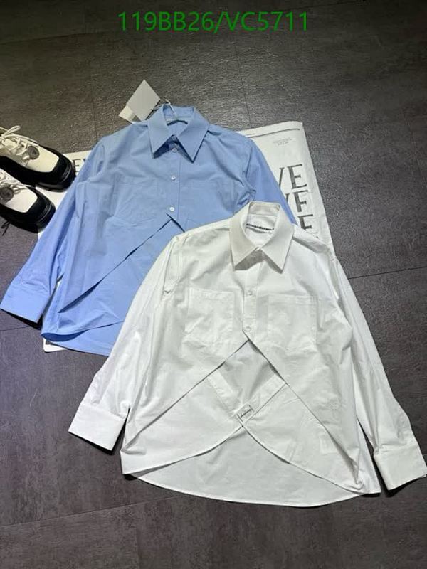 Alexander Wang Women's Cotton Long Sleeve Button-Up Shirt - Stylish & Versatile