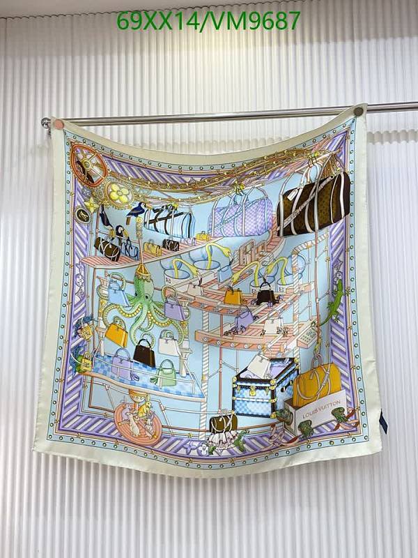 Louis Vuitton Silk Scarf 90x90cm - Luxury Designer Accessory