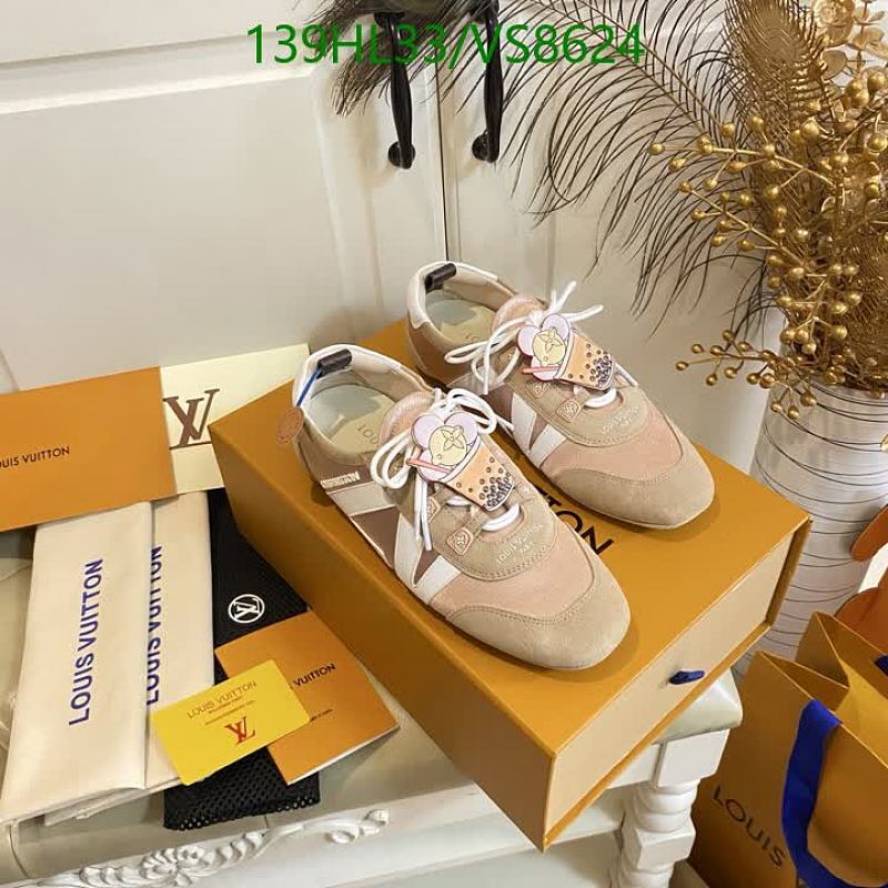 Louis Vuitton Women's Suede & Mesh Casual Sneakers - EU 35-42
