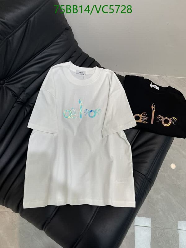 Alo Yoga Cotton Short Sleeve Tee with Graphic Print - Comfortable and Stylish