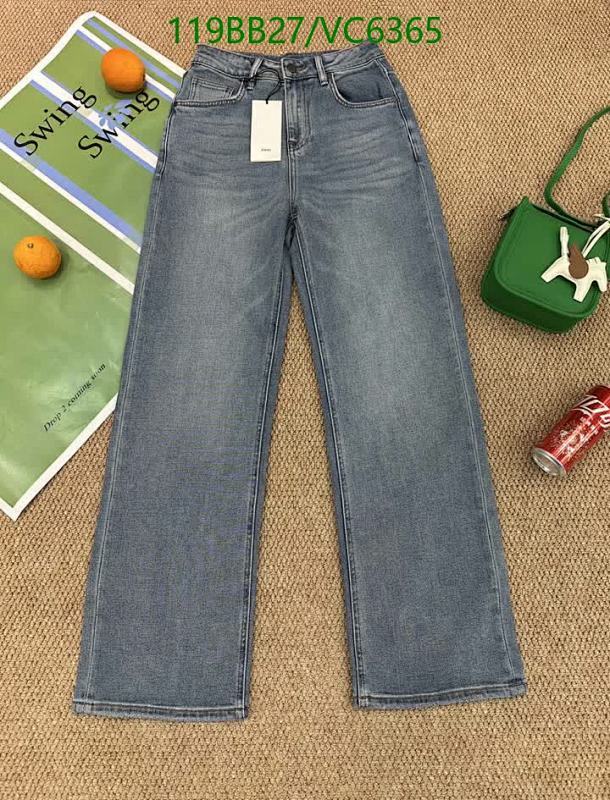 Hermes Women's Denim Wide-Leg Jeans - Classic High-Waist Casual Trousers