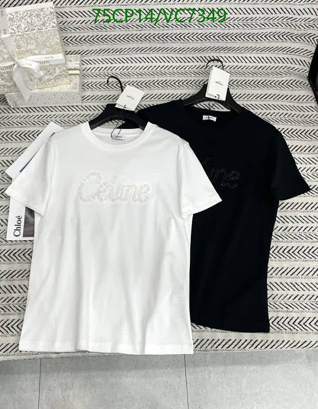 Celine Women's Cotton Short Sleeve T-Shirt - Comfortable & Stylish Tops