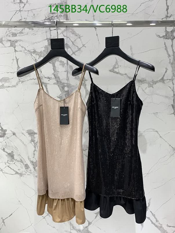 Yves Saint Laurent Women's Sequin Slip Mini Dress - Elegant & Stylish