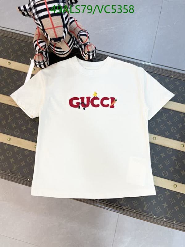 Gucci Kids' Cotton Logo Print T-Shirt - Comfortable & Stylish Children's Apparel