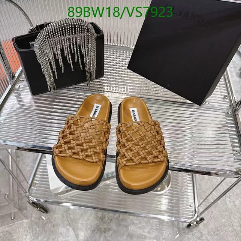 JIL SANDER Women's Woven Sheepskin Slide Sandals - Comfortable & Stylish