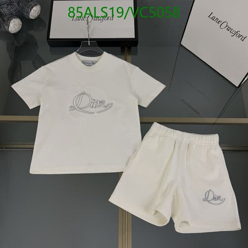 Dior Kids' Cotton T-Shirt & Shorts Set - Comfortable Luxury for Young Ones