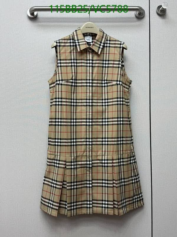 Burberry Women's Sleeveless Pleated Plaid Dress - Classic Check Design