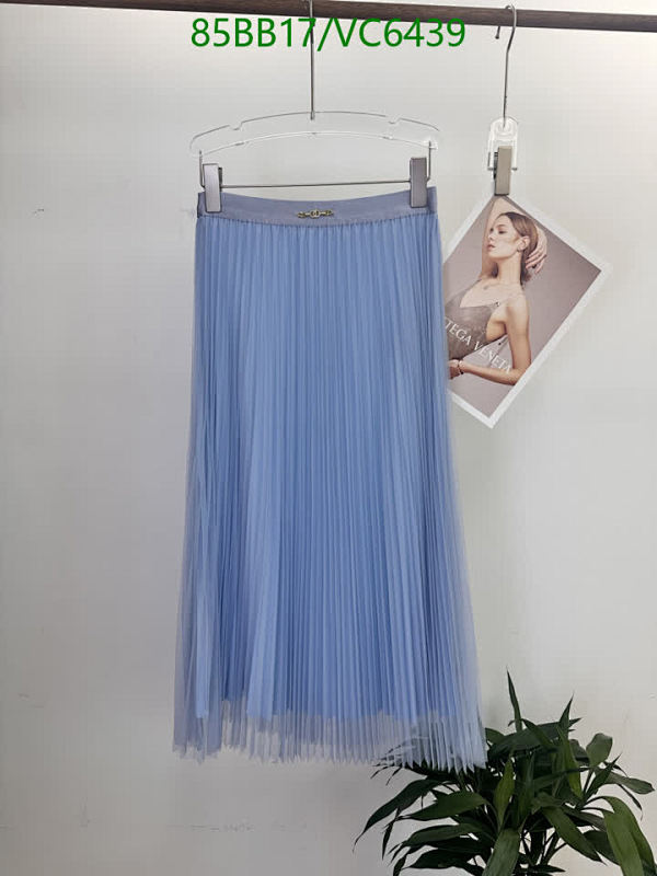 Elegant Pleated Midi Skirt for Women - Stylish Polyester Fiber Design