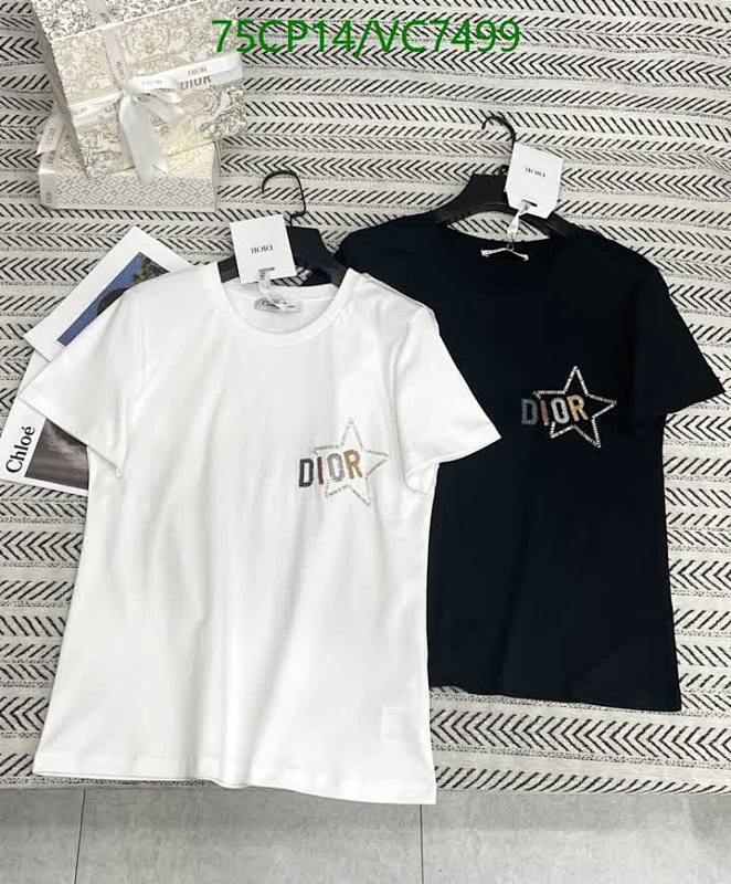 Dior Cotton T-Shirt with Star Logo - Premium Quality & Comfortable Fit