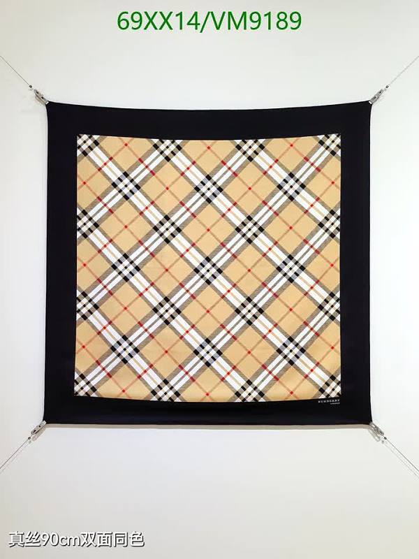 Burberry Signature Check Real Silk Scarf - 90x90cm