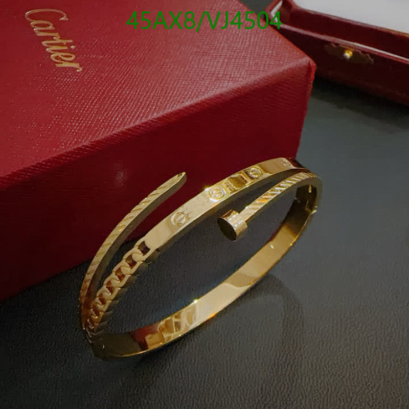 Cartier Juste un Clou Bracelet Gold-Tone with Chain Accent for Women