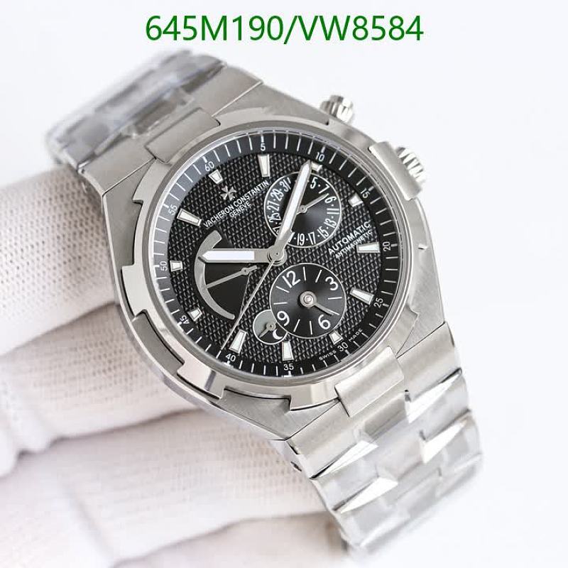 Vacheron Constantin Men's Luxury Automatic Chronograph Watch - Stainless Steel