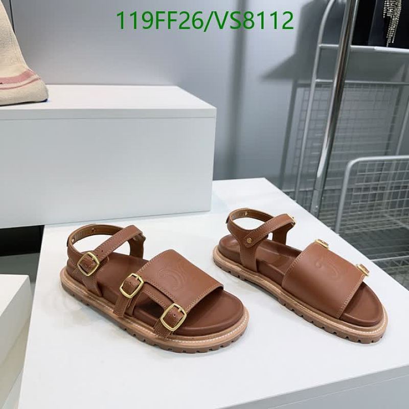 Celinee Women's Brown Leather Strap Sandals - EU 35-40