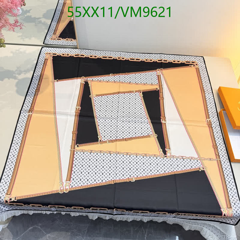 Louis Vuitton Real Silk Scarf 90x90cm - Elegant Designer Accessory