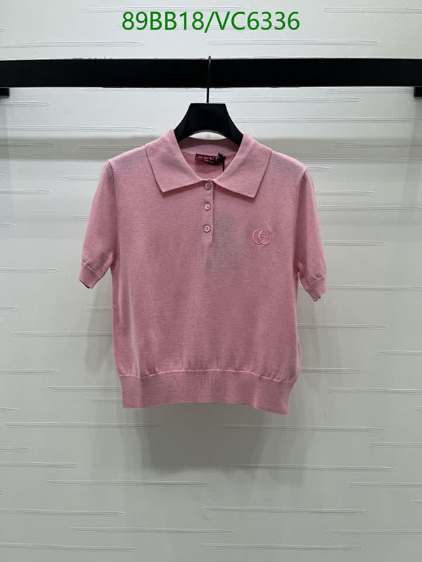 Gucci Women's Knitted Polo Shirt - Luxurious Pink Short Sleeve Top