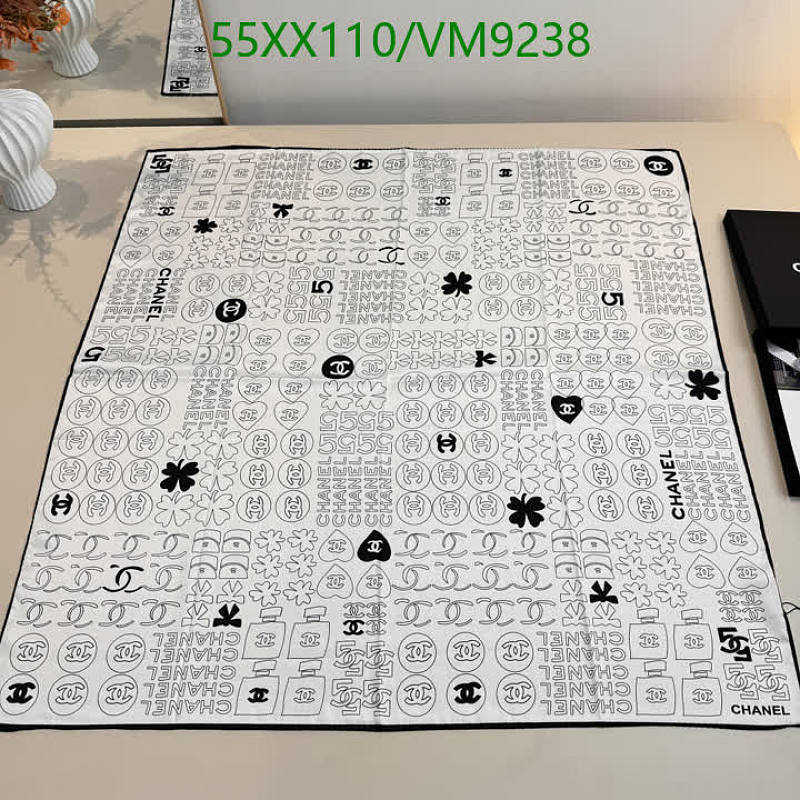 Chanel Real Silk Scarf 90x90cm - Elegant Accessory for Women