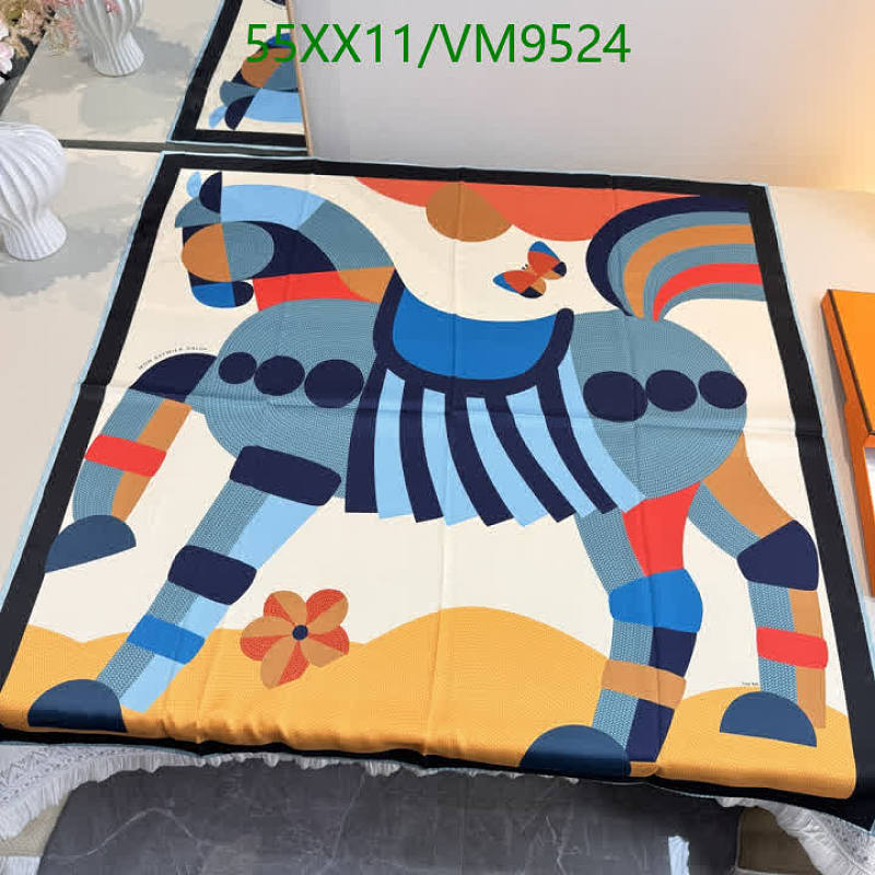 Hermes Silk Scarf 90x90CM - Luxurious & Vibrant Horse Design Fashion Accessory