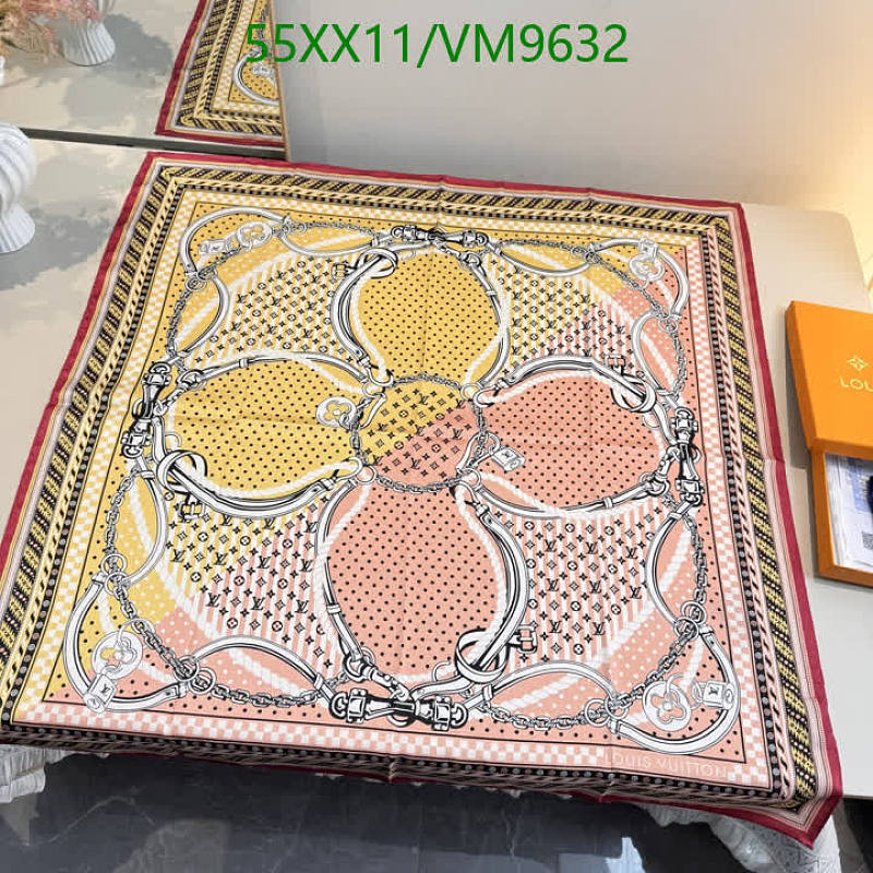 Louis Vuitton Silk Scarf 90x90cm - Elegant Designer Square Headscarf for Women