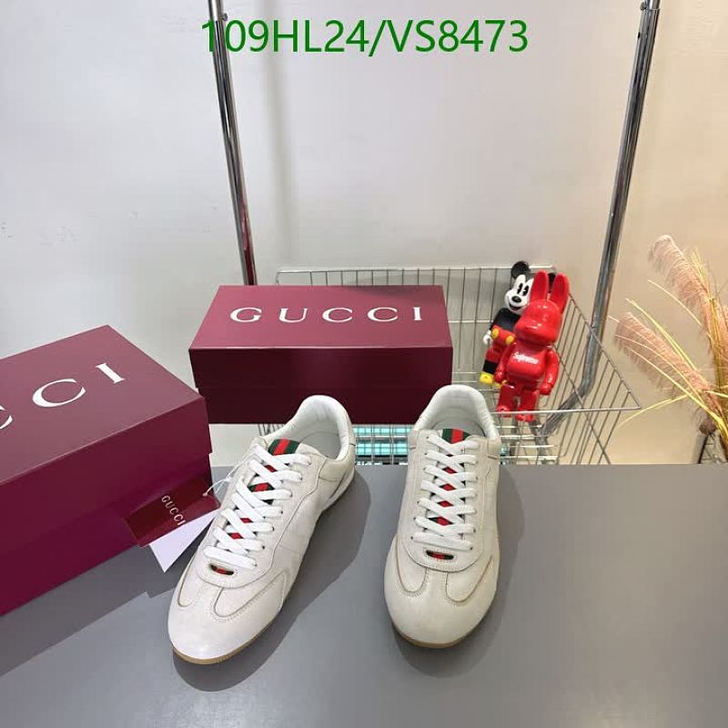 Gucci Women's White Leather Low-Top Sneakers - EU 35-46
