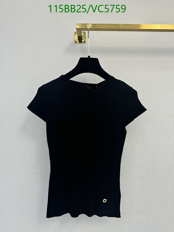 Billionaire Clothing Women's Knitted Short Sleeve T-Shirt - Elegant Black Top